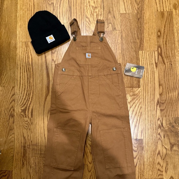 Carhartt overall and beanie kids - Picture 2 of 6